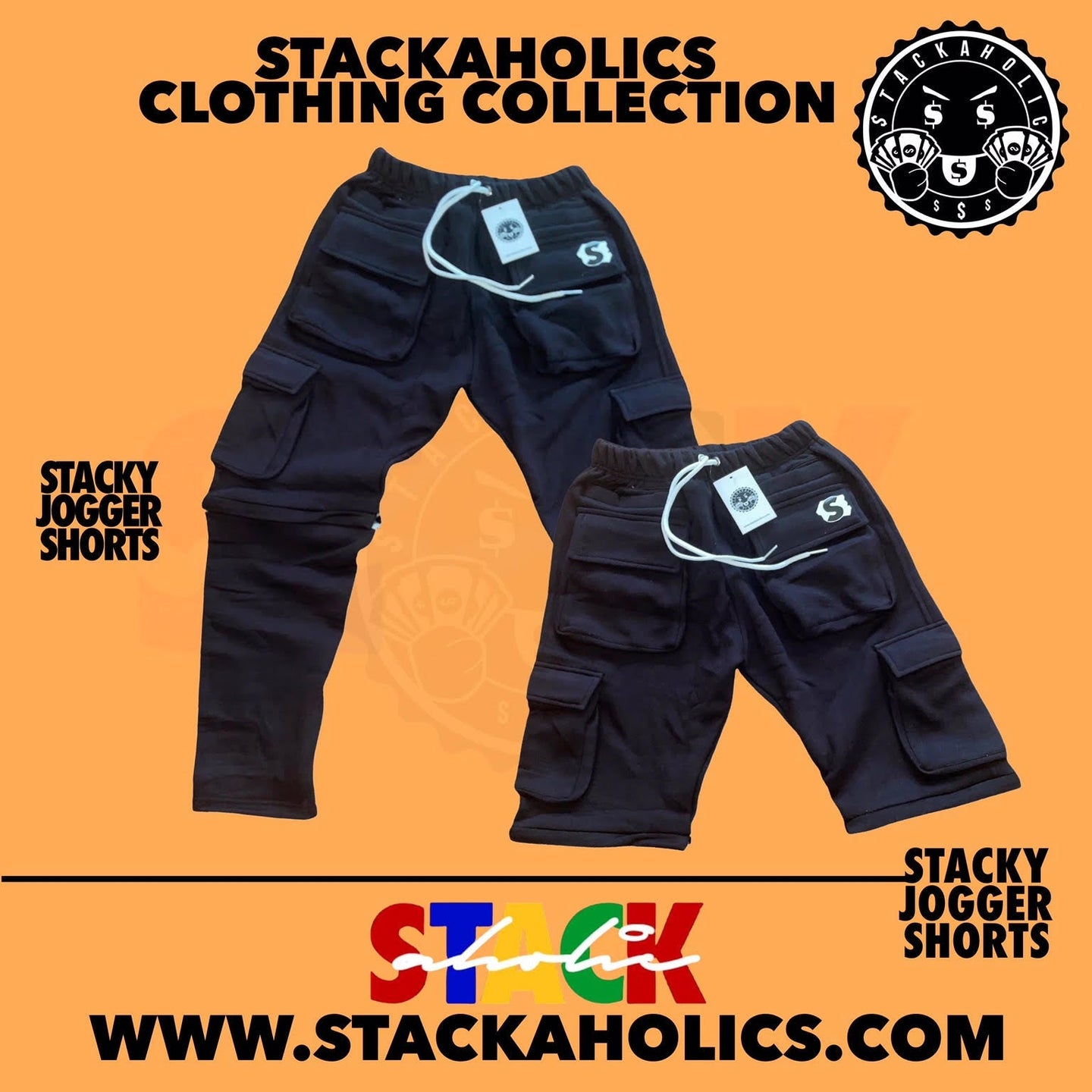 Stacky Jogger Shorts