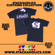 Load image into Gallery viewer, Black Stacky Tees
