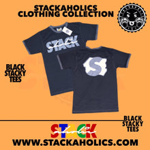 Load image into Gallery viewer, Black Stacky Tees
