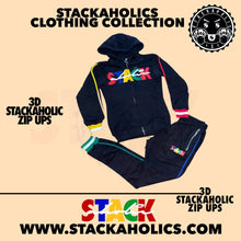 Load image into Gallery viewer, Women 3D Stackaholic Zip Ups
