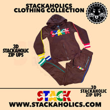 Load image into Gallery viewer, Women 3D Stackaholic Zip Ups
