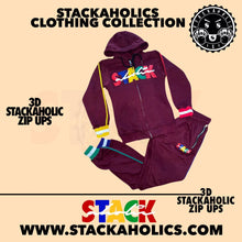 Load image into Gallery viewer, Women 3D Stackaholic Zip Ups
