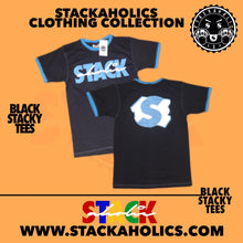 Load image into Gallery viewer, Black Stacky Tees
